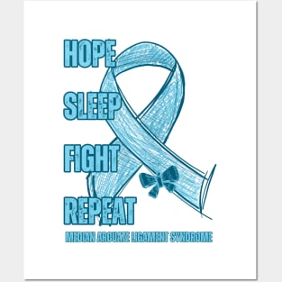 Hope, Sleep, Fight, Repeat (Butterfly) Posters and Art